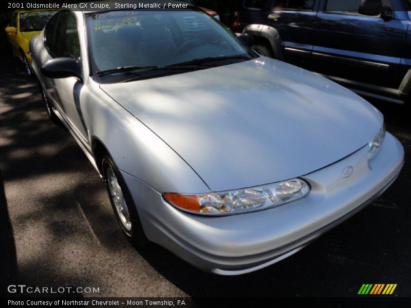 Sterling Metallic / Pewter 2001 Oldsmobile Alero GX Coupe