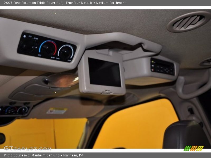 True Blue Metallic / Medium Parchment 2003 Ford Excursion Eddie Bauer 4x4