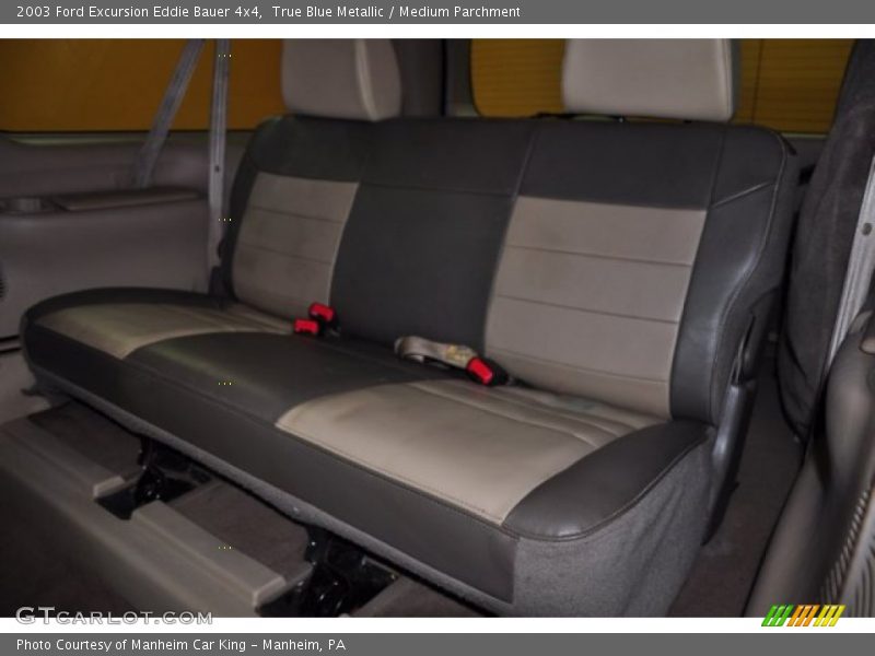 True Blue Metallic / Medium Parchment 2003 Ford Excursion Eddie Bauer 4x4