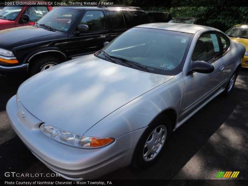 Sterling Metallic / Pewter 2001 Oldsmobile Alero GX Coupe