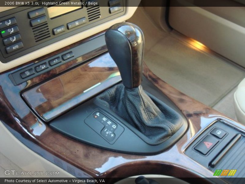 Highland Green Metallic / Beige 2006 BMW X5 3.0i