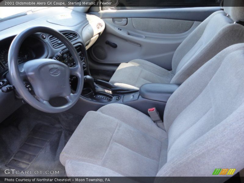  2001 Alero GX Coupe Pewter Interior