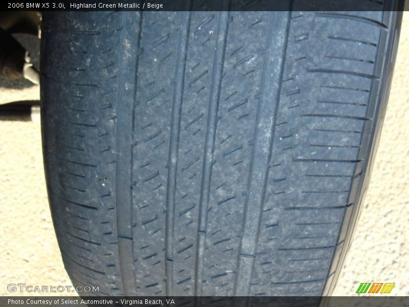 Highland Green Metallic / Beige 2006 BMW X5 3.0i