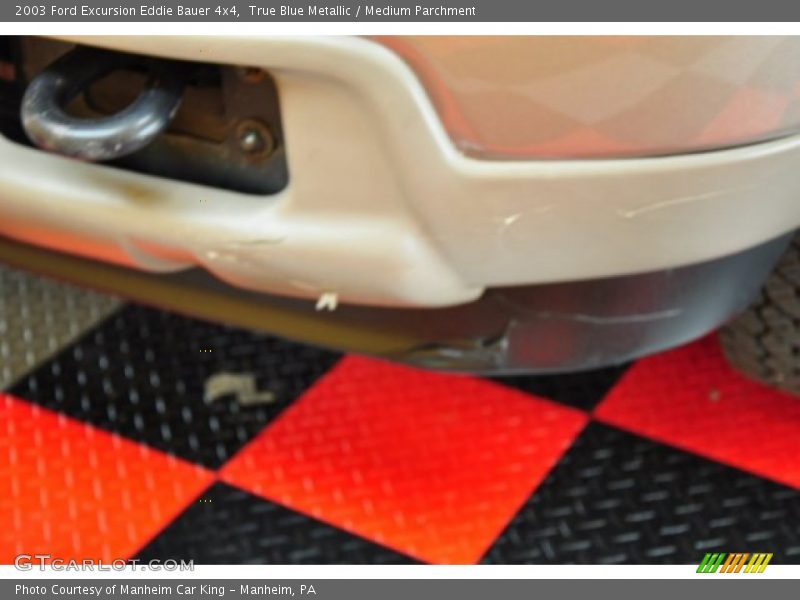True Blue Metallic / Medium Parchment 2003 Ford Excursion Eddie Bauer 4x4