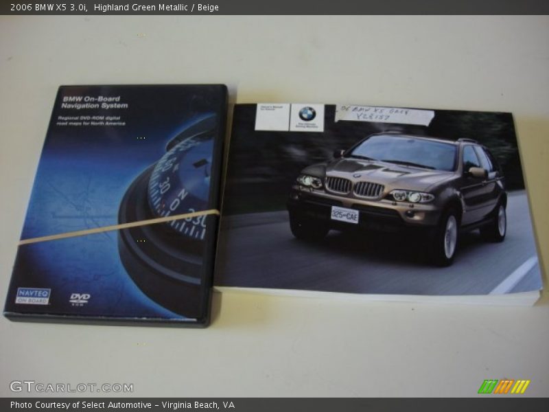 Highland Green Metallic / Beige 2006 BMW X5 3.0i