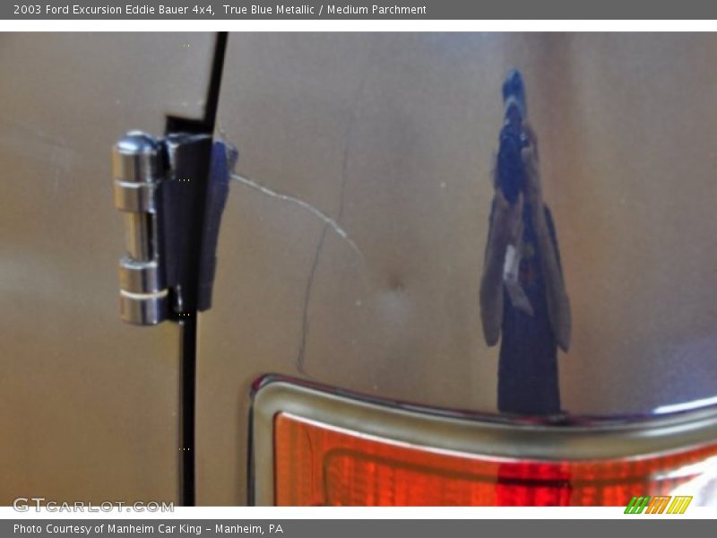 True Blue Metallic / Medium Parchment 2003 Ford Excursion Eddie Bauer 4x4