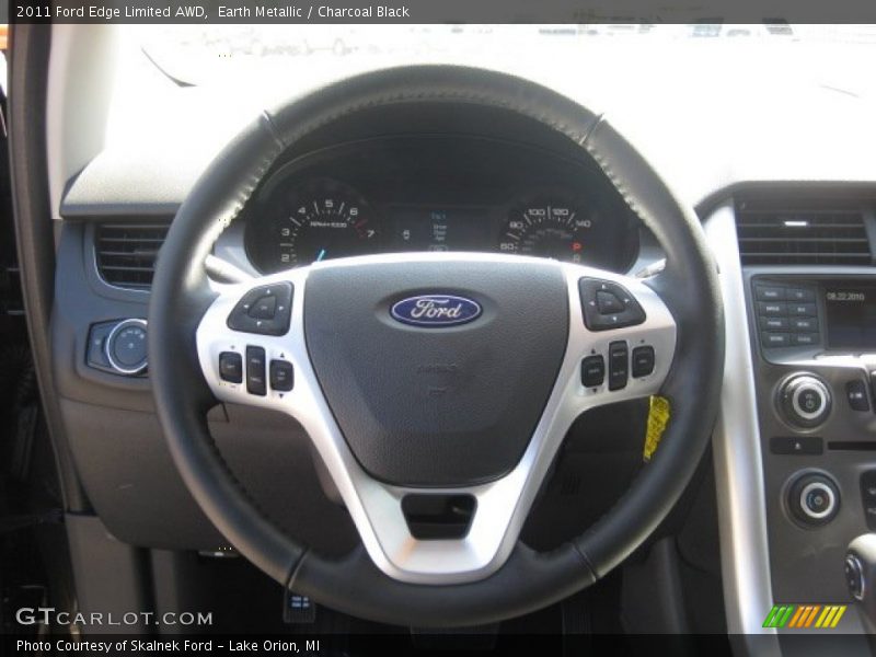 Earth Metallic / Charcoal Black 2011 Ford Edge Limited AWD