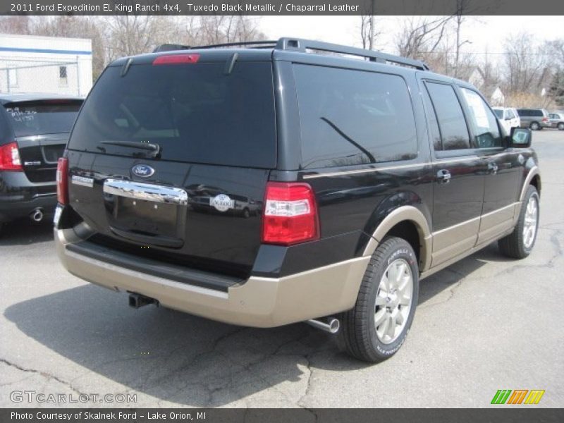Tuxedo Black Metallic / Chaparral Leather 2011 Ford Expedition EL King Ranch 4x4