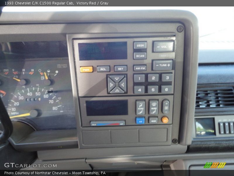 Controls of 1993 C/K C1500 Regular Cab