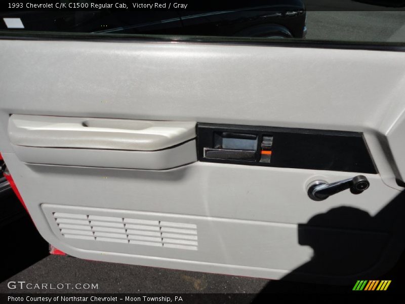 Victory Red / Gray 1993 Chevrolet C/K C1500 Regular Cab