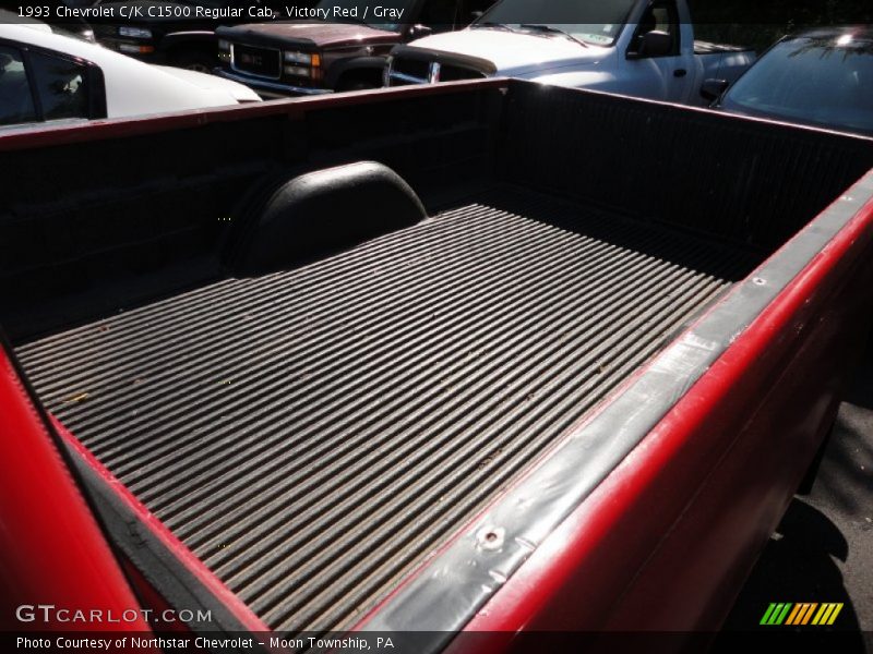 Victory Red / Gray 1993 Chevrolet C/K C1500 Regular Cab