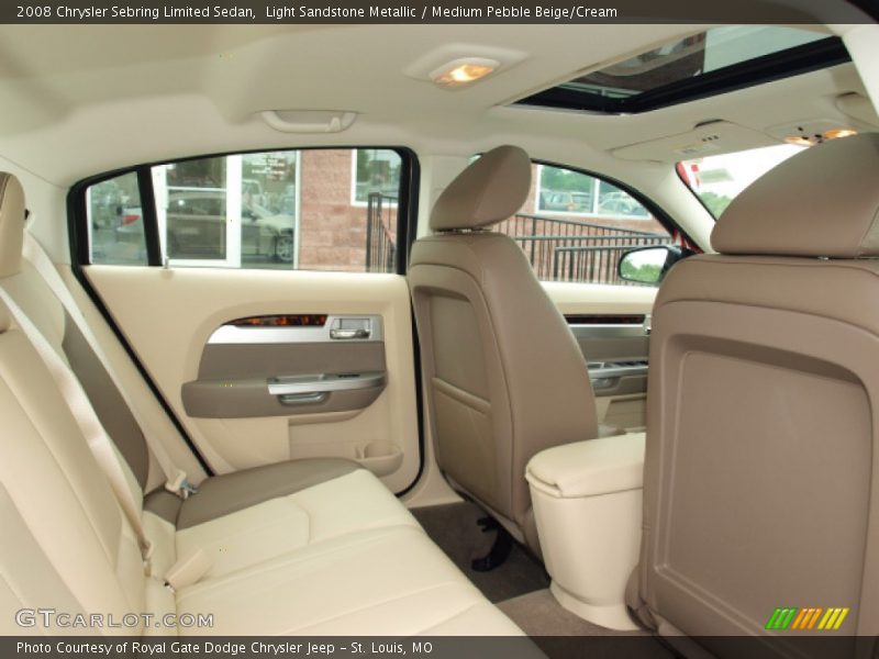  2008 Sebring Limited Sedan Medium Pebble Beige/Cream Interior
