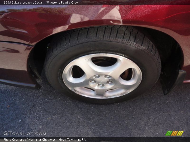 Winestone Pearl / Gray 1999 Subaru Legacy L Sedan