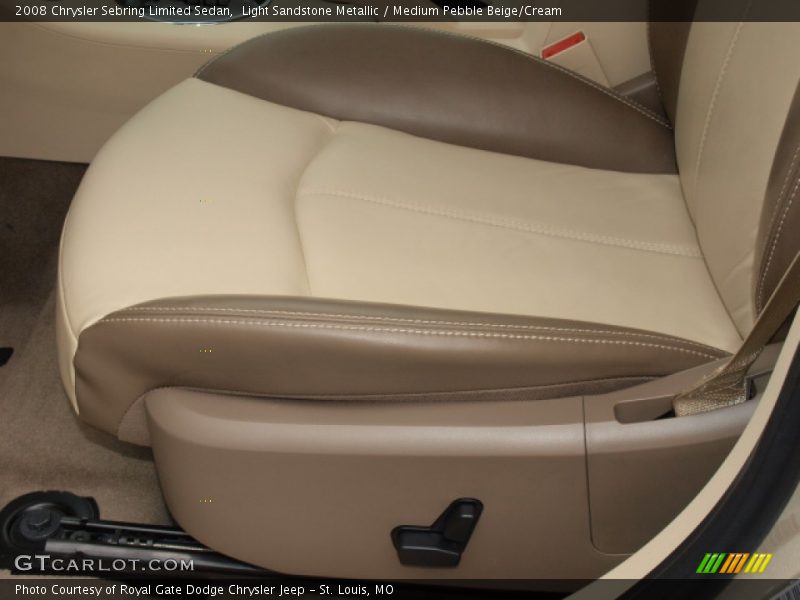  2008 Sebring Limited Sedan Medium Pebble Beige/Cream Interior