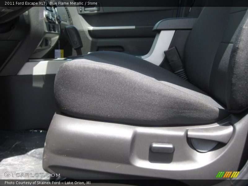 Blue Flame Metallic / Stone 2011 Ford Escape XLT