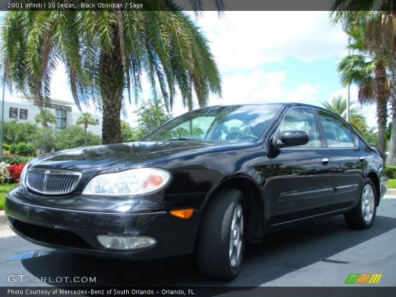 Black Obsidian / Sage 2001 Infiniti I 30 Sedan