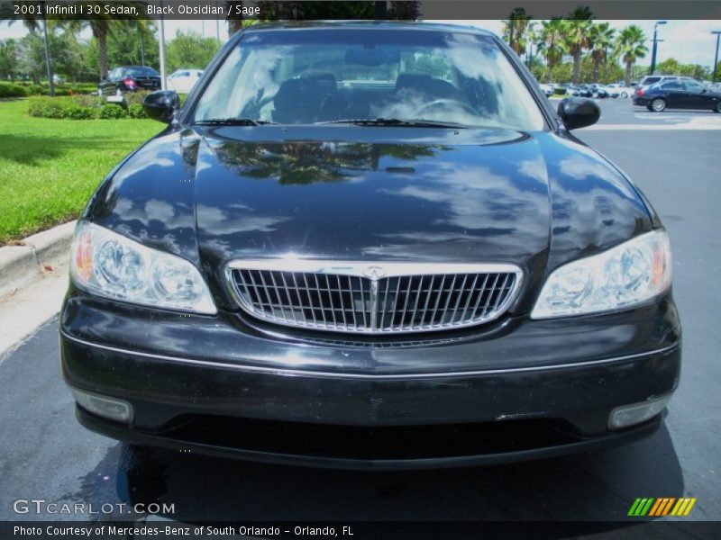Black Obsidian / Sage 2001 Infiniti I 30 Sedan