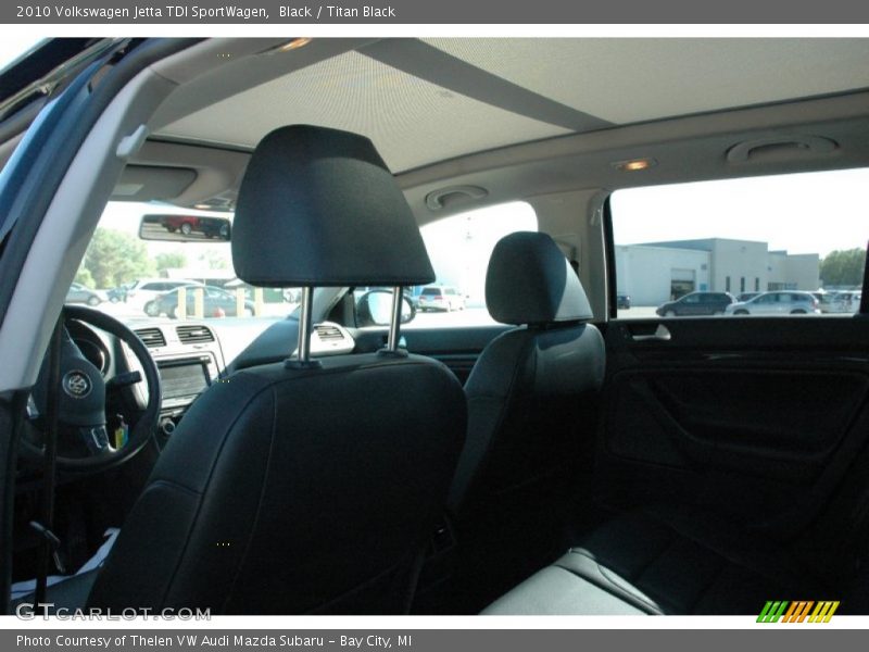 Black / Titan Black 2010 Volkswagen Jetta TDI SportWagen