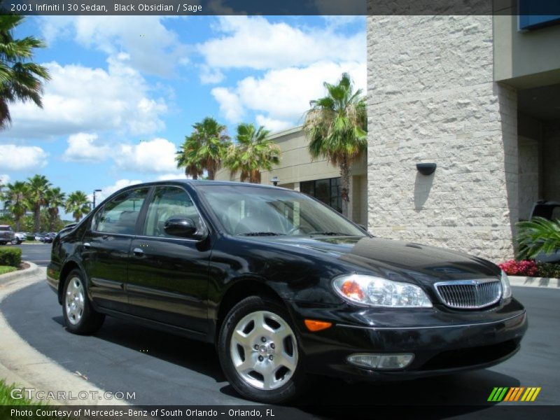 Black Obsidian / Sage 2001 Infiniti I 30 Sedan