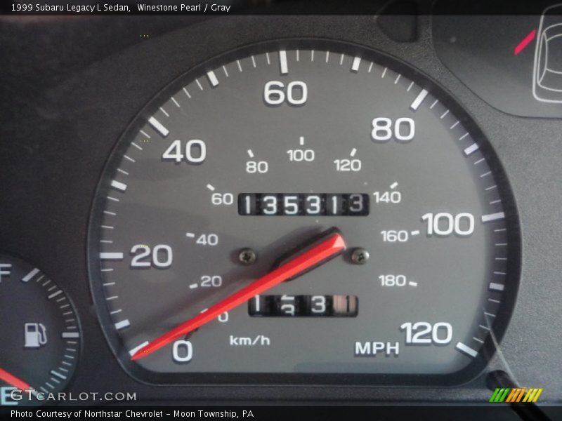 Winestone Pearl / Gray 1999 Subaru Legacy L Sedan