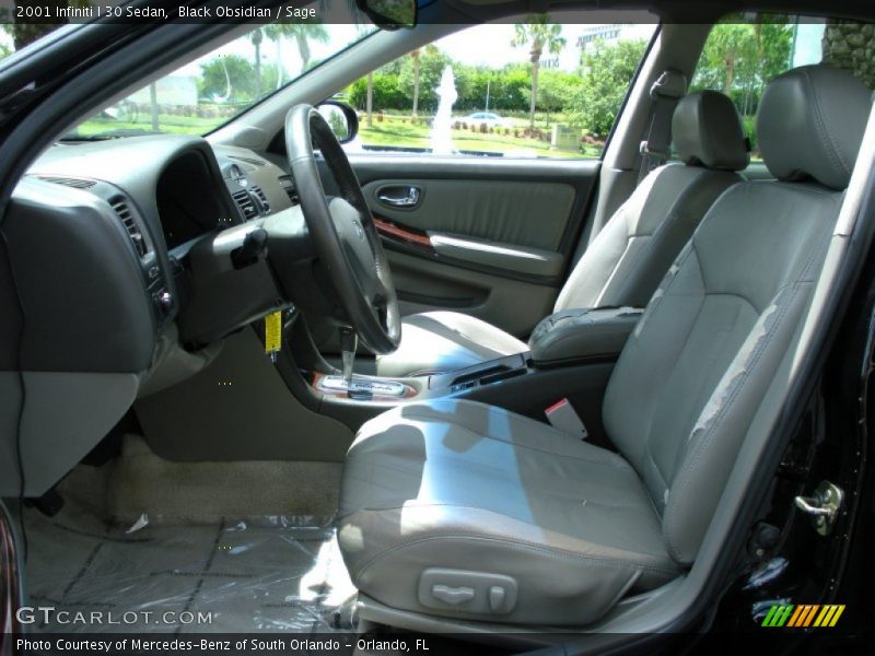 Black Obsidian / Sage 2001 Infiniti I 30 Sedan