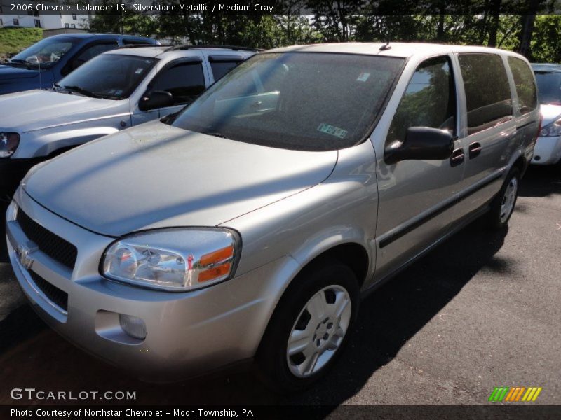 Silverstone Metallic / Medium Gray 2006 Chevrolet Uplander LS