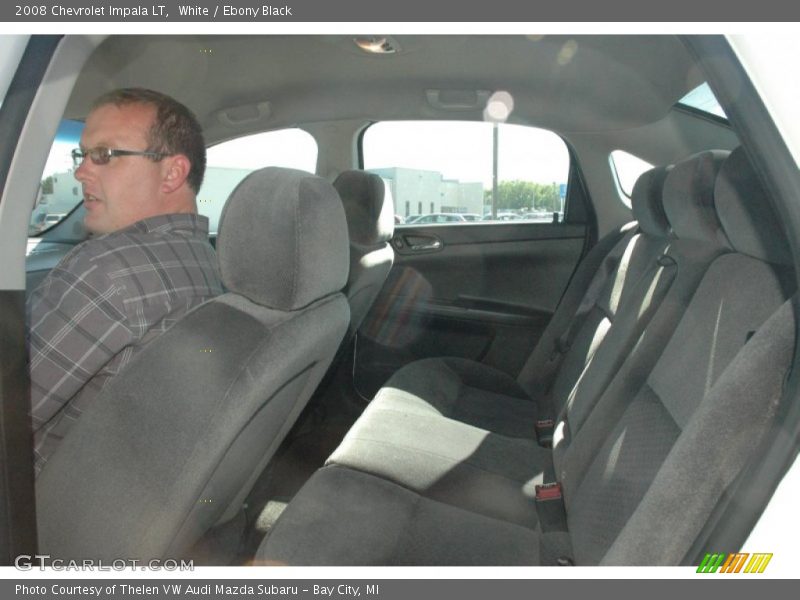 White / Ebony Black 2008 Chevrolet Impala LT