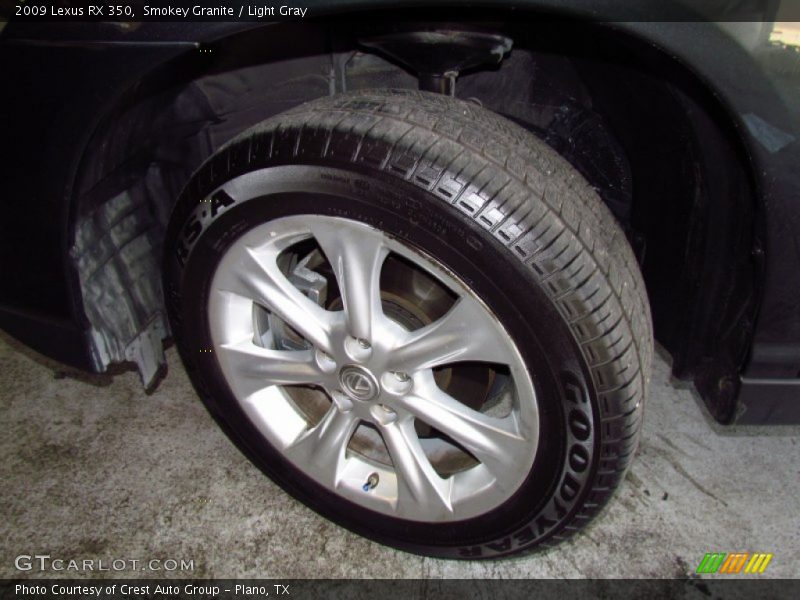 Smokey Granite / Light Gray 2009 Lexus RX 350