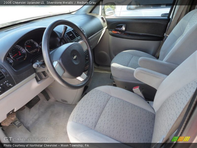 Silverstone Metallic / Medium Gray 2006 Chevrolet Uplander LS