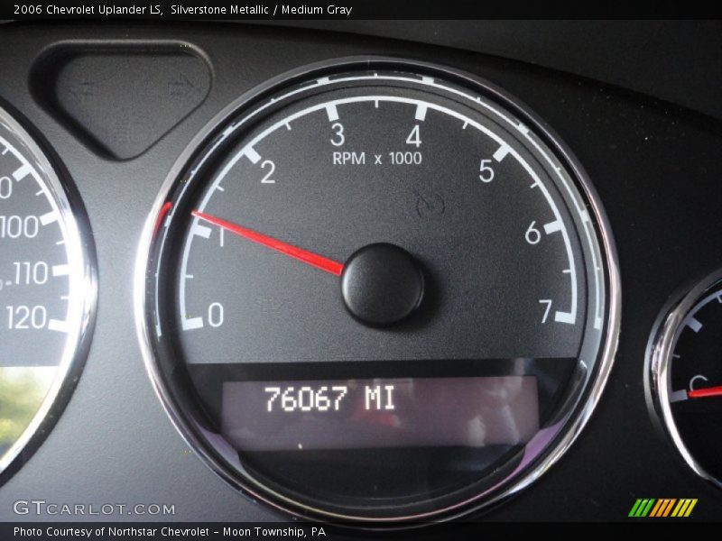 Silverstone Metallic / Medium Gray 2006 Chevrolet Uplander LS