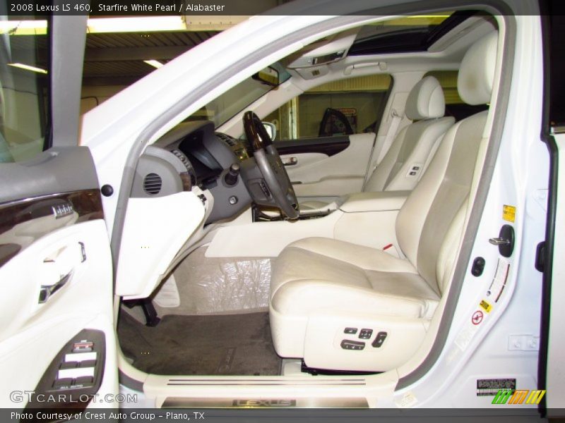  2008 LS 460 Alabaster Interior