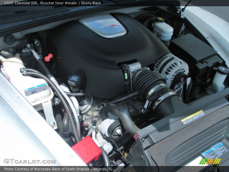  2005 SSR  Engine - 6.0 Liter OHV 16-Valve V8