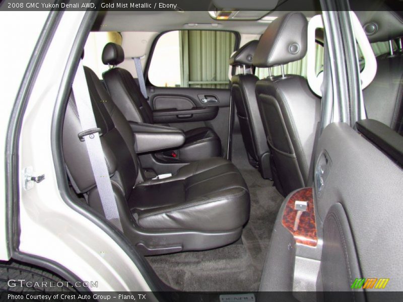 Gold Mist Metallic / Ebony 2008 GMC Yukon Denali AWD