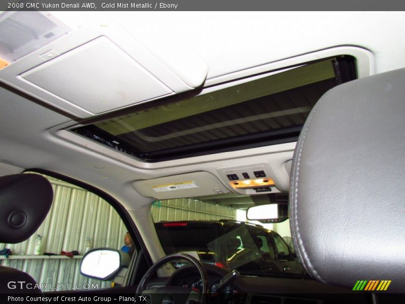 Gold Mist Metallic / Ebony 2008 GMC Yukon Denali AWD