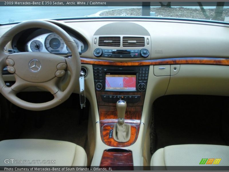 Arctic White / Cashmere 2009 Mercedes-Benz E 350 Sedan