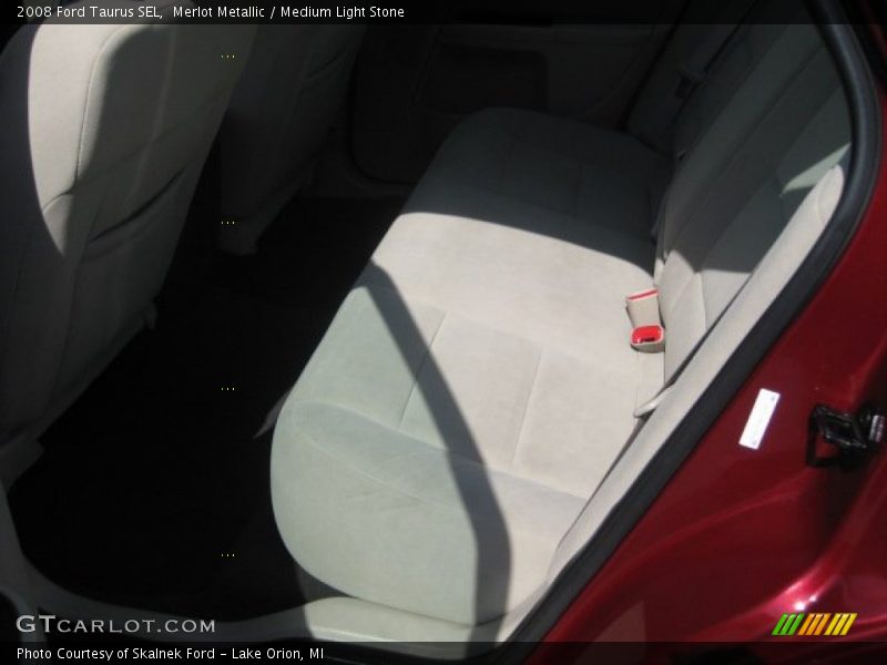 Merlot Metallic / Medium Light Stone 2008 Ford Taurus SEL