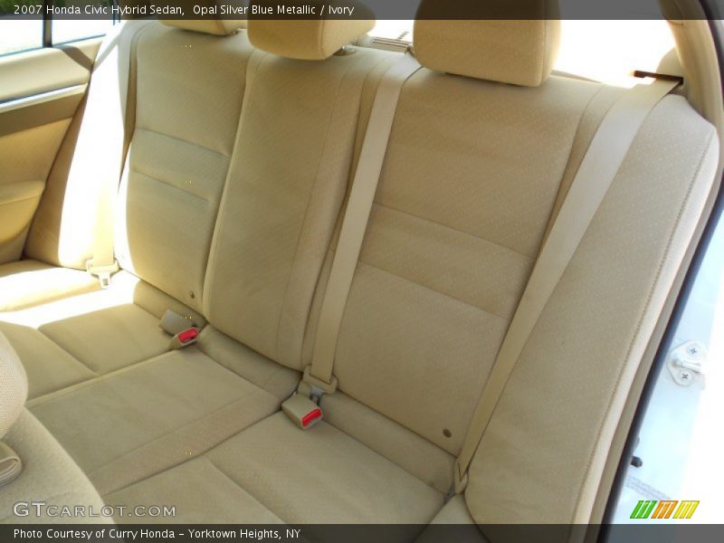 Opal Silver Blue Metallic / Ivory 2007 Honda Civic Hybrid Sedan