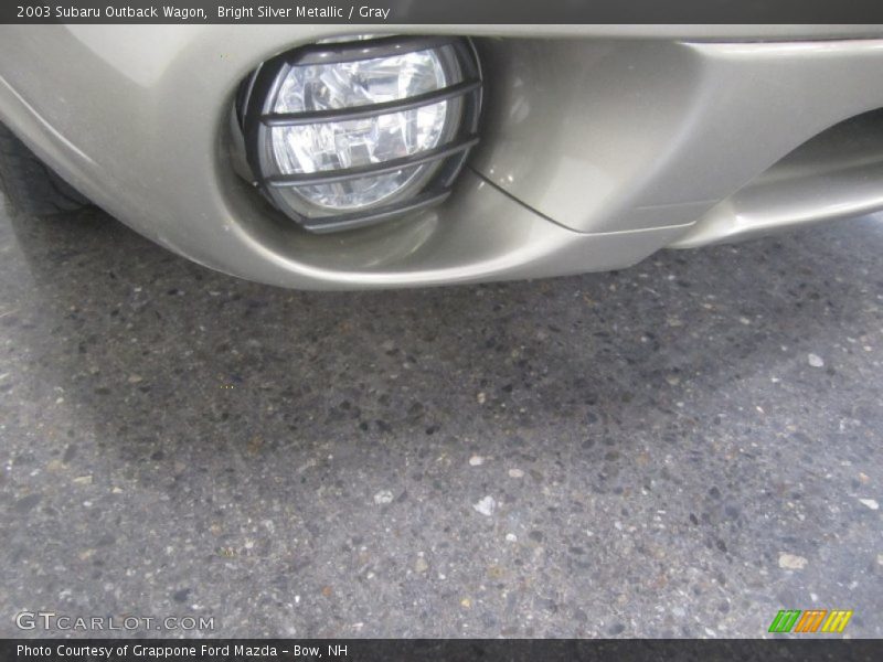 Bright Silver Metallic / Gray 2003 Subaru Outback Wagon