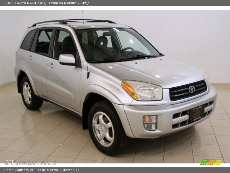 Titanium Metallic / Gray 2002 Toyota RAV4 4WD