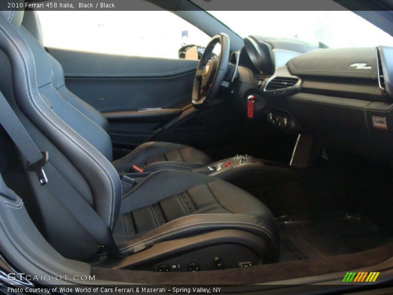  2010 458 Italia Black Interior