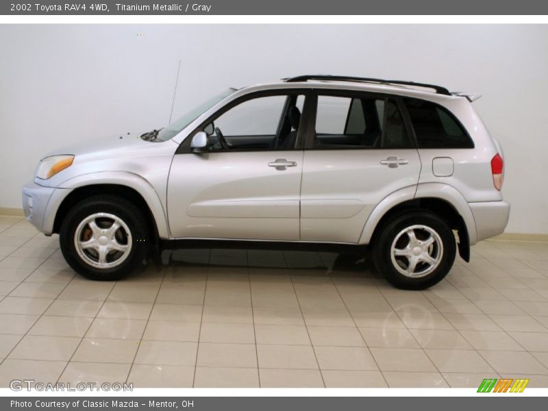 Titanium Metallic / Gray 2002 Toyota RAV4 4WD