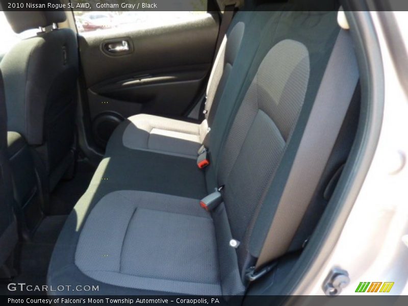 Gotham Gray / Black 2010 Nissan Rogue SL AWD