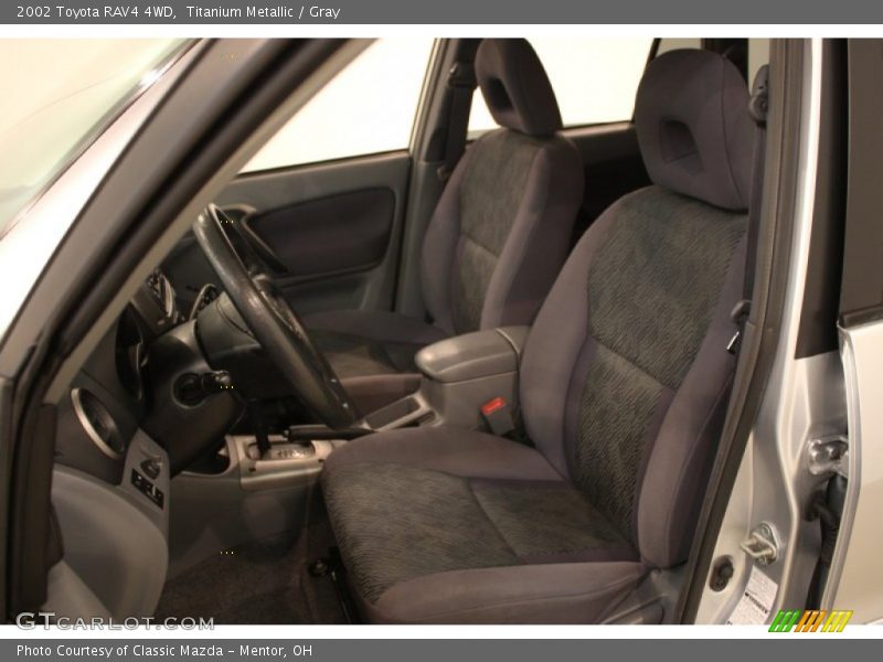 Titanium Metallic / Gray 2002 Toyota RAV4 4WD