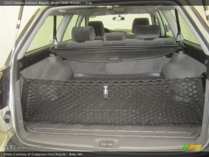 Bright Silver Metallic / Gray 2003 Subaru Outback Wagon