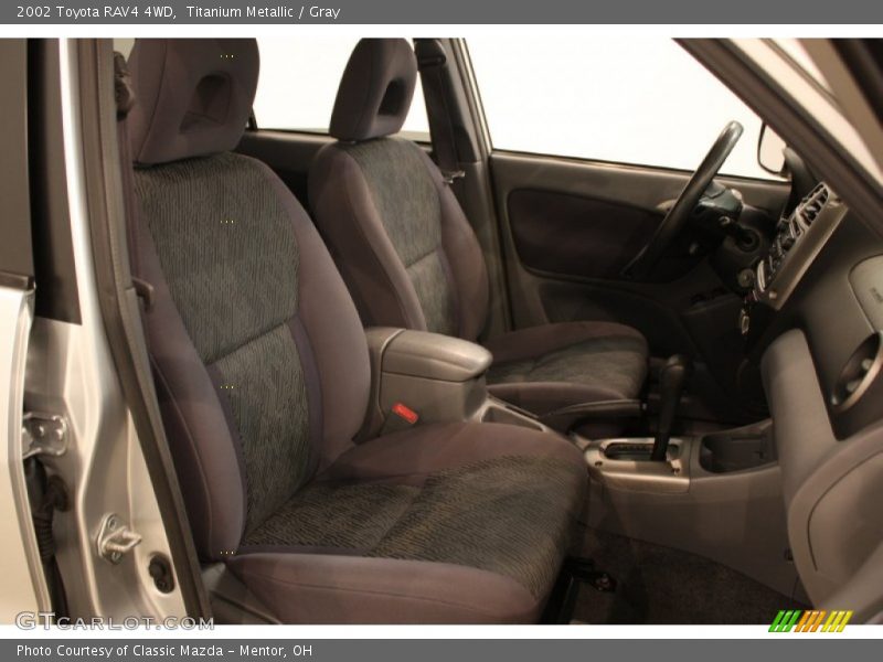 Titanium Metallic / Gray 2002 Toyota RAV4 4WD