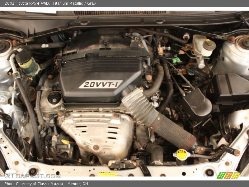 Titanium Metallic / Gray 2002 Toyota RAV4 4WD