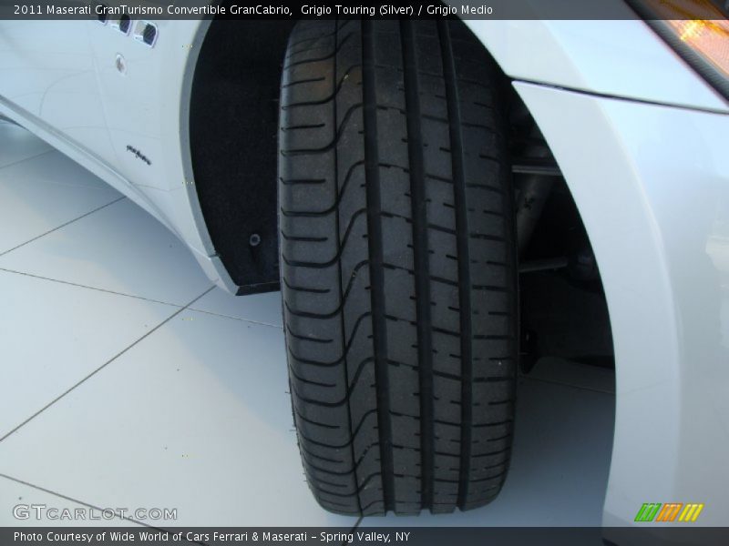 Grigio Touring (Silver) / Grigio Medio 2011 Maserati GranTurismo Convertible GranCabrio