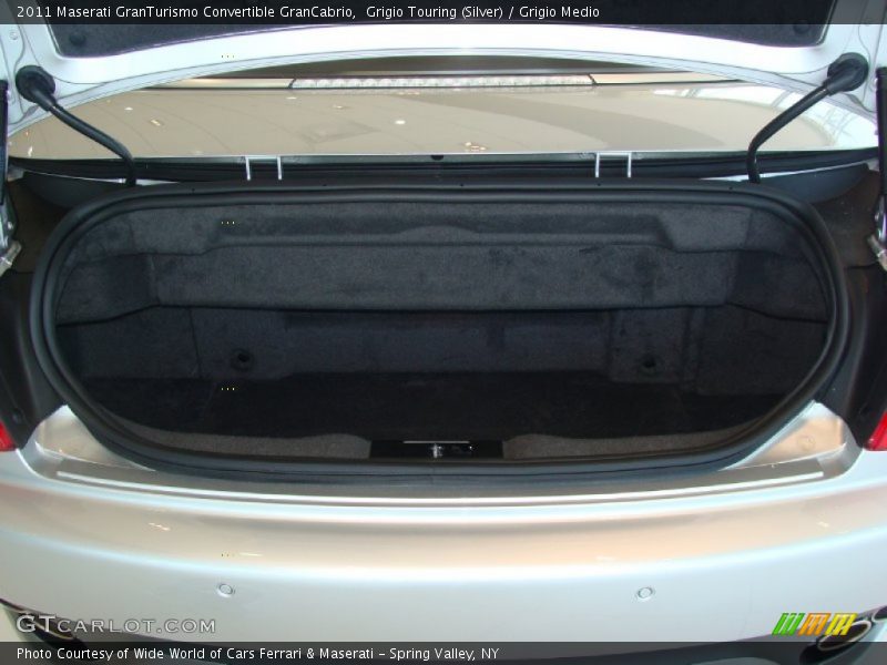 Grigio Touring (Silver) / Grigio Medio 2011 Maserati GranTurismo Convertible GranCabrio