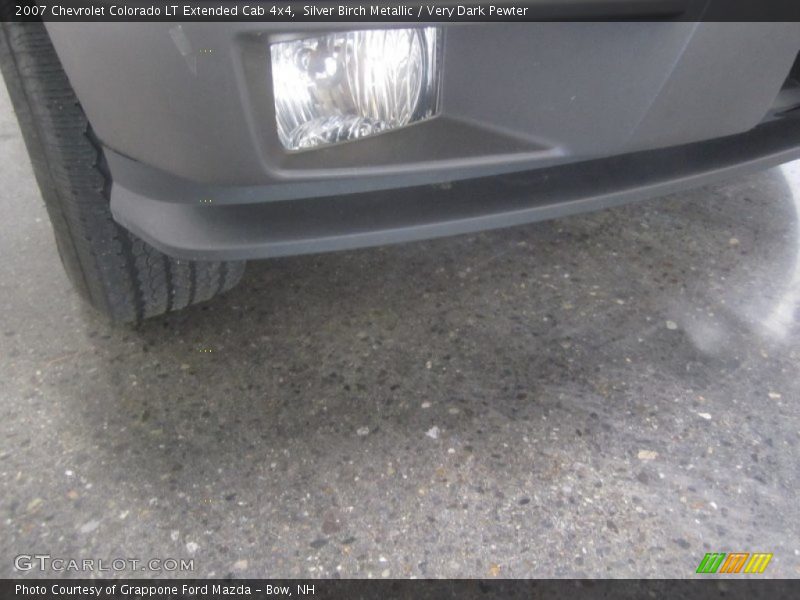 Silver Birch Metallic / Very Dark Pewter 2007 Chevrolet Colorado LT Extended Cab 4x4