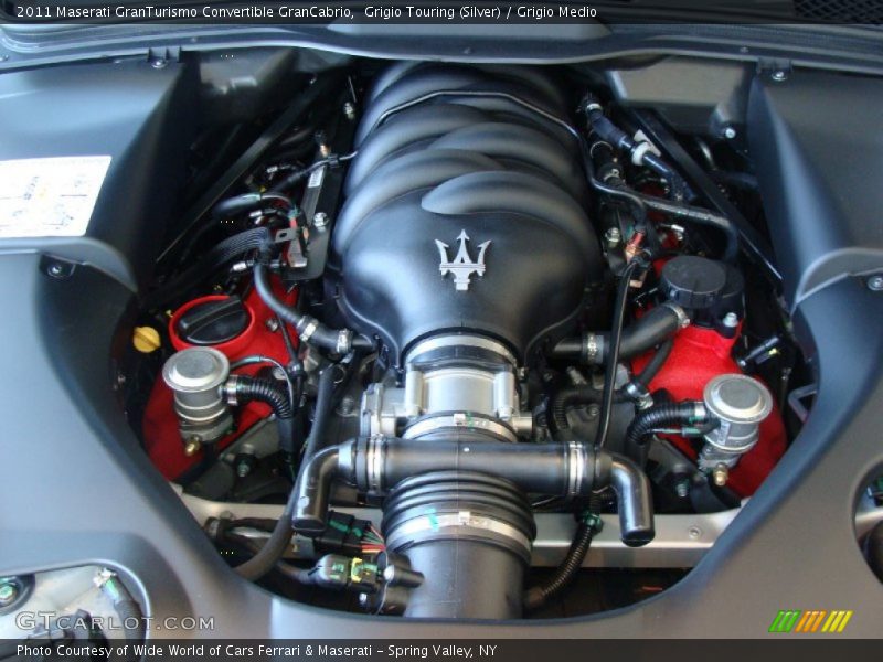  2011 GranTurismo Convertible GranCabrio Engine - 4.7 Liter DOHC 32-Valve VVT V8